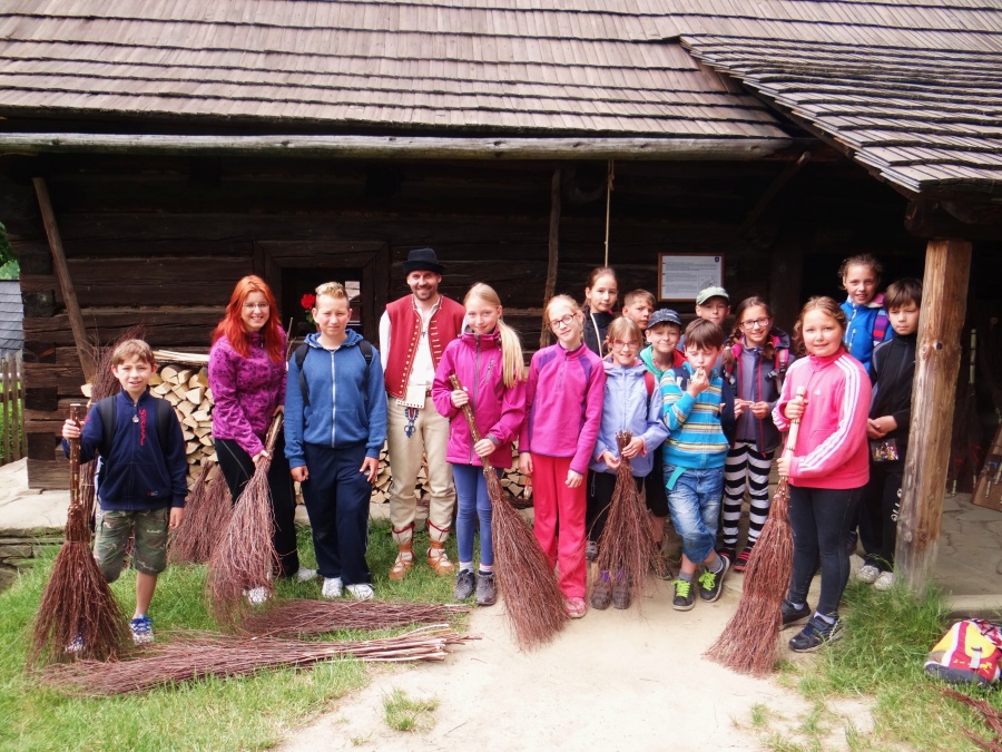 Další den jsme navštívili Valašský skanzen - 3 vesničky v přírodě.